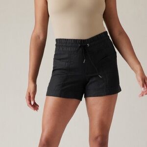 Athleta linen shorts